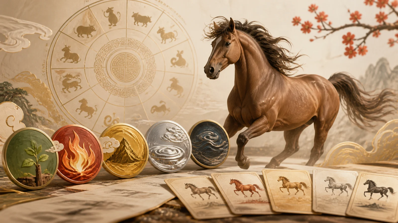 Chinese astrology Horse years and element table