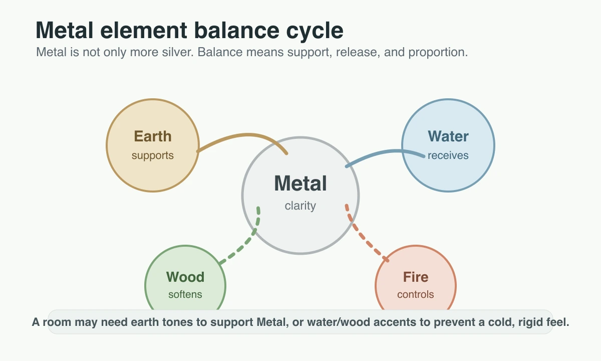Metal element balance cycle